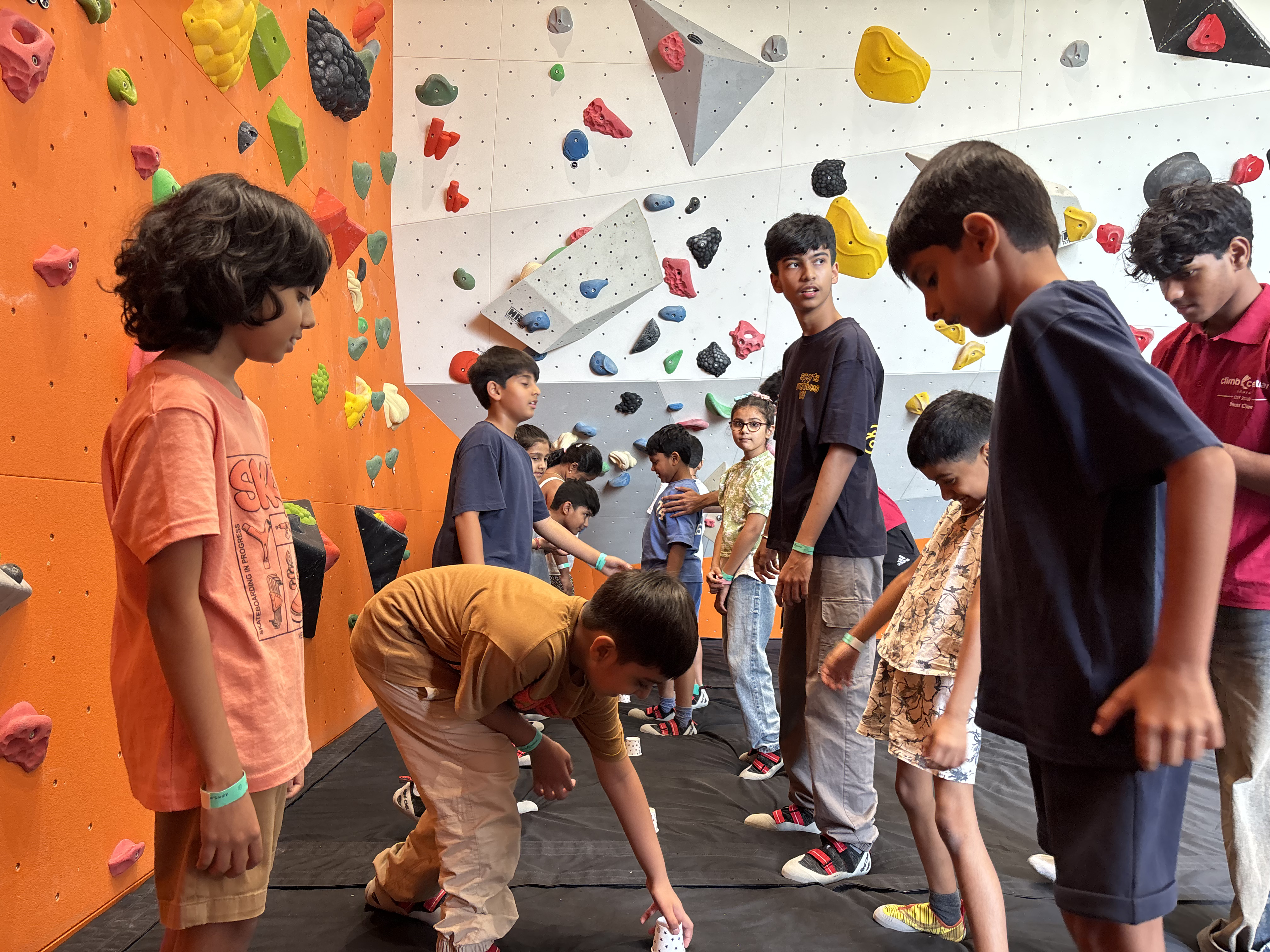 Indoor climbing adventure