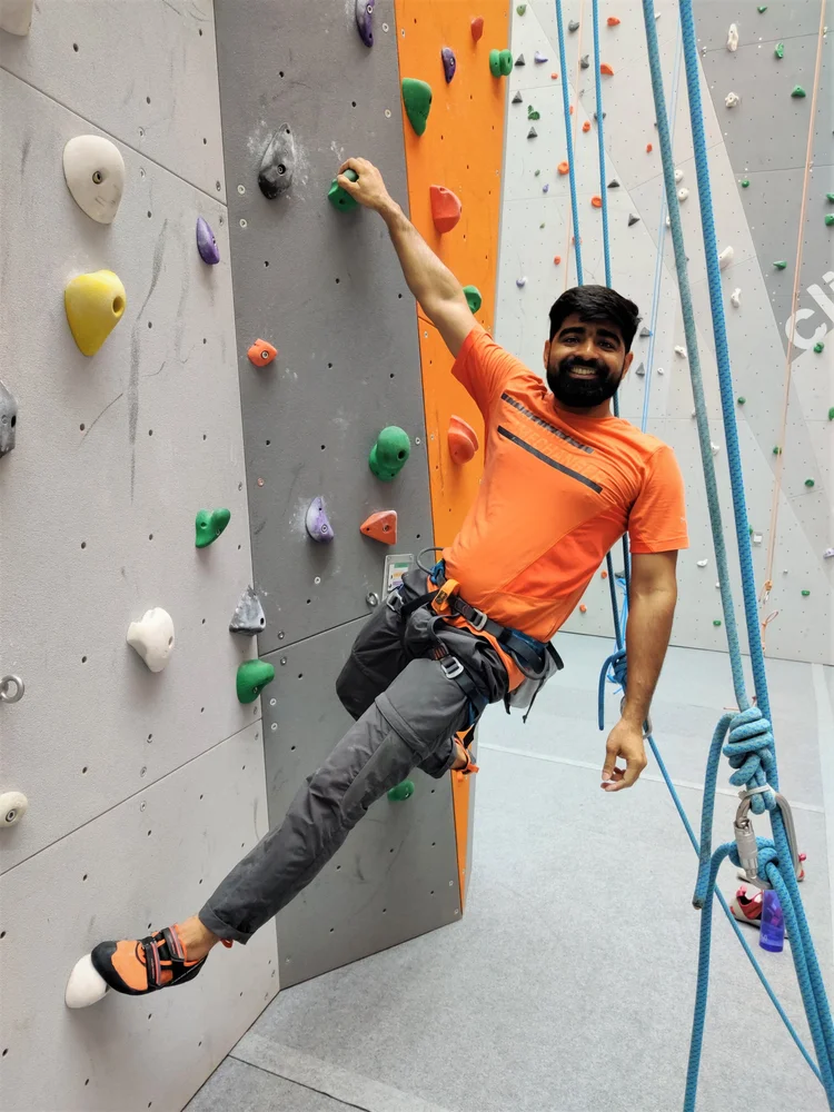 Climb Central Delhi indoor climbing facility