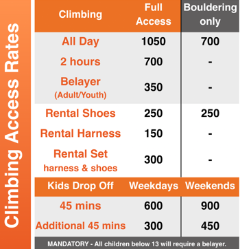 Entry Tickets Pricing 1