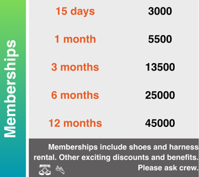 Membership Plans Pricing