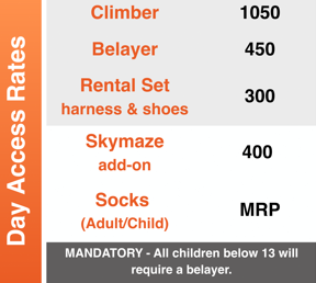 Entry Tickets Pricing