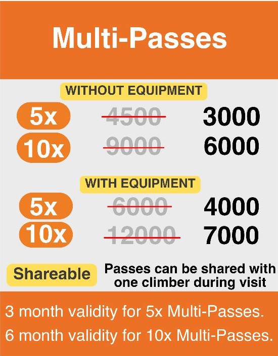 Multi-Visit Passes Pricing