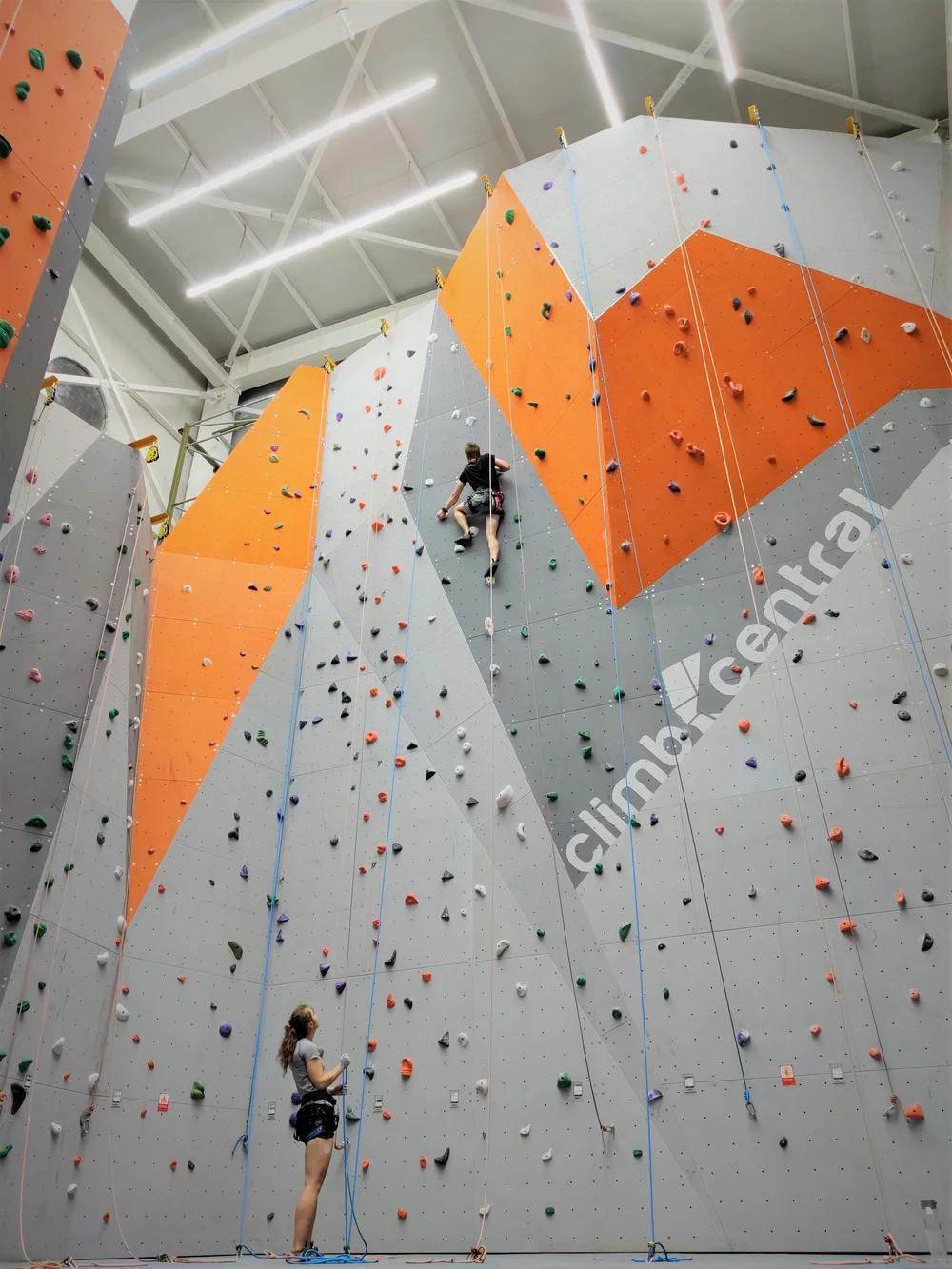 Rock climbing adventure at Climb Central Delhi