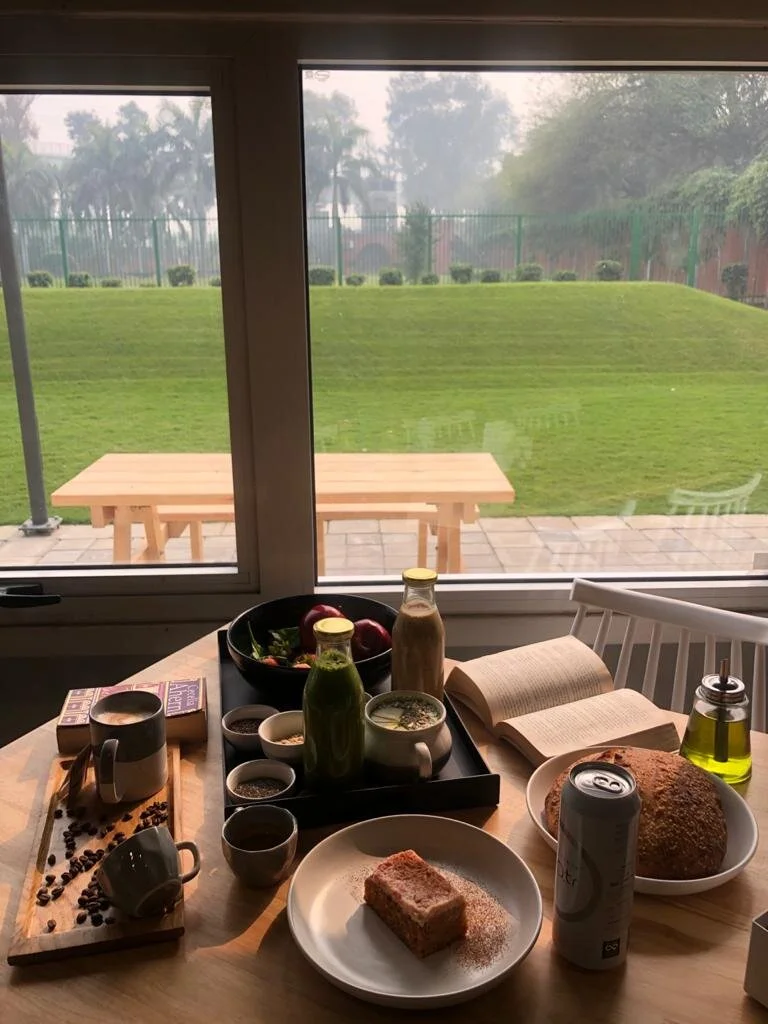 Friends climbing together at Climb Central Delhi